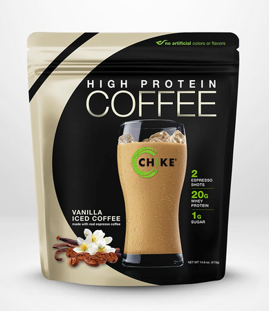 Chike Nutrition High Protein Coffee  Vanilla Iced Coffee - 14 Servings