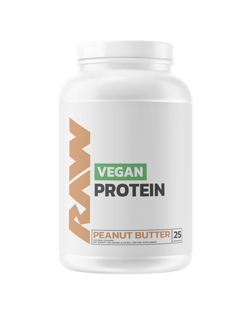 Raw Nutrition Vegan Protein  Peanut Butter - 25 Servings