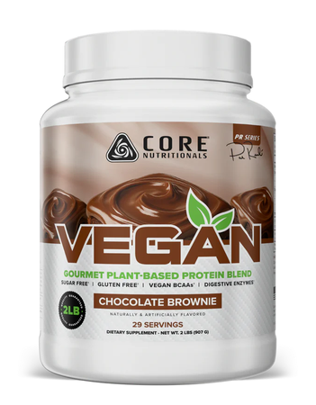 Core Nutritionals VEGAN Protein Chocolate Brownie Batter - 2 Lb