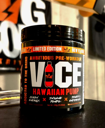 GCode Nutrition VICE: Ambitious Pre-Workout  Hawaiian Pump - 30 Servings