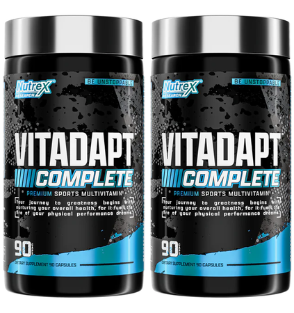 Nutrex Vitadapt Complete  Multi-Vitamin - 180 Cap (2 x 90 Cap Btls)  TWINPACK