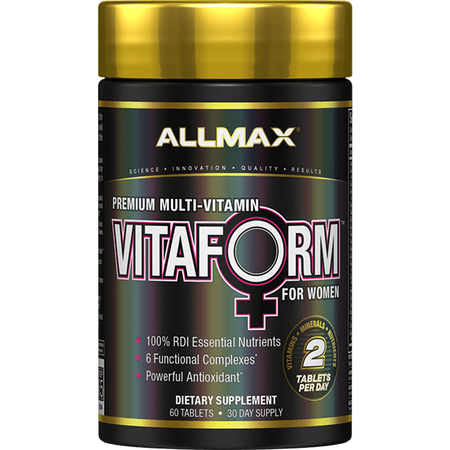 AllMax Nutrition VitaForm Multi Vitamin for Women - 60 Tablets