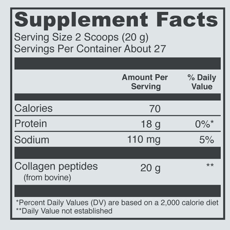 Vital Proteins Collagen Peptides  Unflavored - 27 Servings
