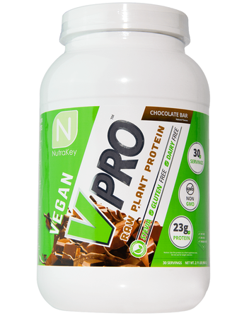 Nutrakey VPro Raw Plant Protein  Chocolate Bar - 2 Lbs