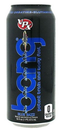 Bang Energy Drinks Blue Razz - 12 x 16 Oz Cans