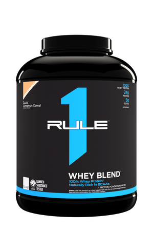 Rule 1 Whey Blend 100% Whey Protein  Toasted Cinnamon Cereal  - 4.95 Lb 67 Servings