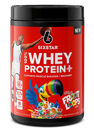 Six Star 100% Whey Protein  Kelloggs-Froot Loops  - 1.81 Lb