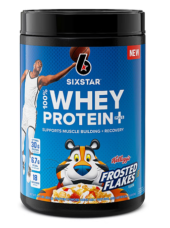 Six Star 100% Whey Protein  Kelloggs-Frosted Flakes  - 1.81 Lb