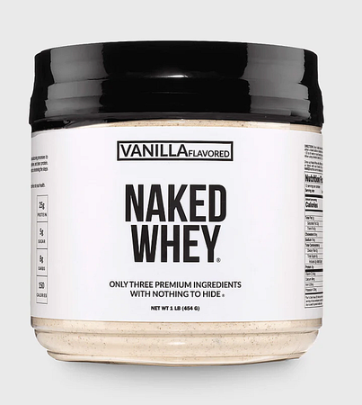 NAKED Whey Protein  Vanilla - 1 Lb