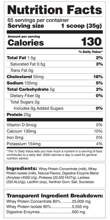 --Magnum 100% Whey Protein  Vanilla - 10 Lb (2 x 5 Lb Bottles)  TWINPACK