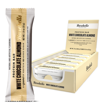 Barebells Protein Bars  White Chocolate Almond - 12 Bars