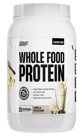 Nutrex Whole Food Protein Blend  Vanilla Milkshake - 2 Lb