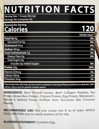 Nutrex Whole Food Protein Blend  Vanilla Milkshake - 5 Lb