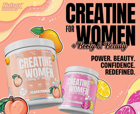 Nutrex Creatine For Women Pink Lemonade - 60 Servings (2 x 30 Serving Bottles) TWINPACK