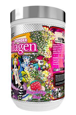 Glaxon Wonder Collagen  Raspberry Rose - 21 Servings