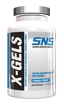 SNS Serious Nutrition Solutions X-Gels - 100 Softgels