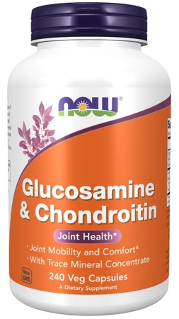 Now Foods Glucosamine & Chondroitin Capsules - 240 Cap