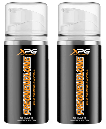 XPG Xtreme Performance Gels Pregnenolone Gel - 200 ML (2 x 100 ML Btls)  TWINPACK