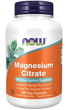 Now Foods Magnesium Citrate - 120 Cap