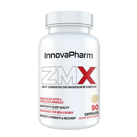 InnovaPharm ZMX - Zinc, Magnesium and B6 Done Better! - 90 Cap