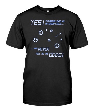Asteroid Field T-Shirt Extra Large