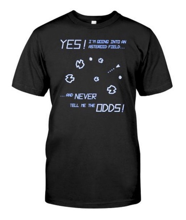 Asteroid Field T-Shirt XXL