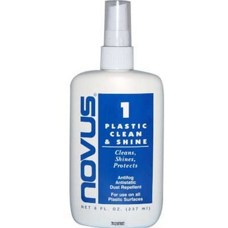 Novus #1 Plastic Clean & Shine 8 oz.