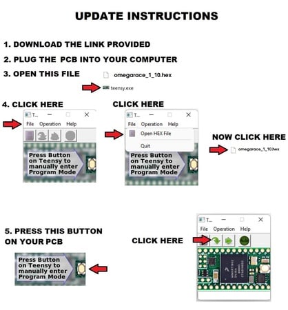 Omega Race Multigame PCB
