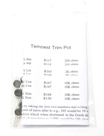 Tempest PCB Potentiometer Kit