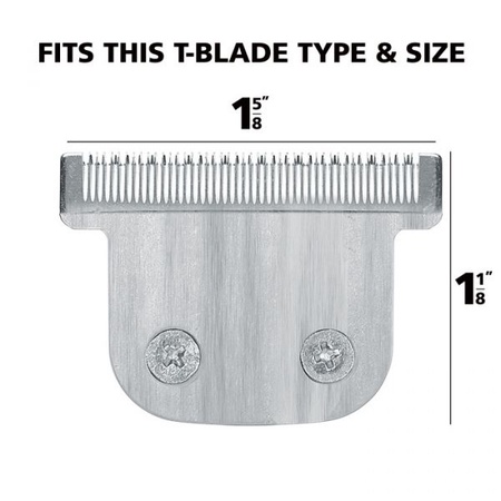 Wahl Stainless Steel T-Blade Detachable Blade 1 5/8" Wide