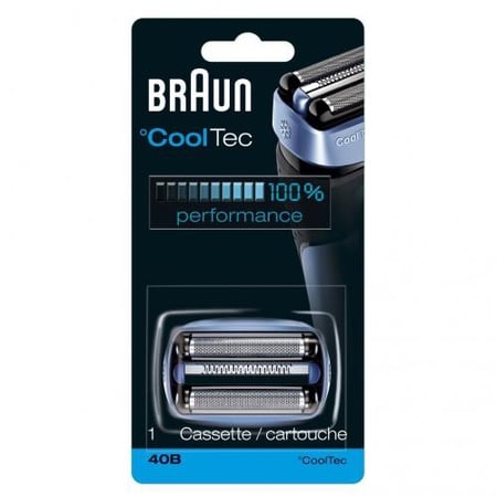 Braun 40B Foil & Cutter Cassette CoolTec Type 5676
