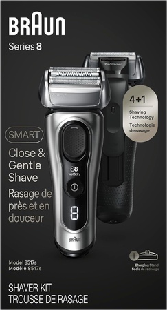 Braun 8517s Series 8 Shaver Silver/Black