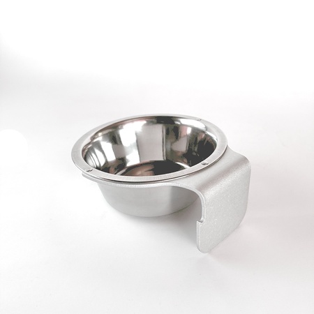 Kennel Gear, 1 Pint Stainless Steel Bowl with Aluminum Yoke