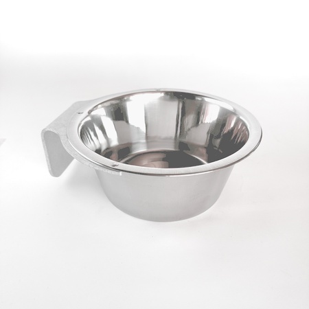 Kennel Gear, 1 Quart Stainless Steel Bowl with Stainless Steel Yoke
