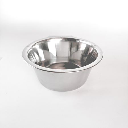 Kennel Gear, 1 Quart Stainless Steel Bowl with Stainless Steel Yoke