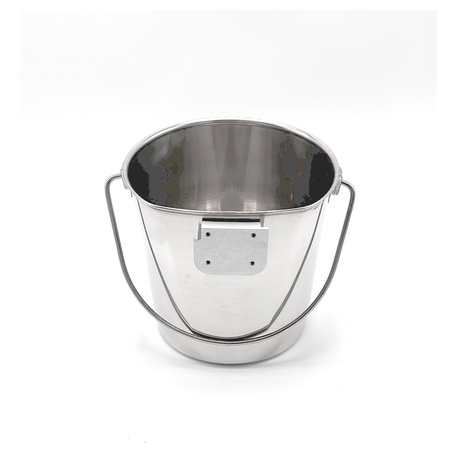 Kennel Gear, 4 Quart Stainless Steel Pail with Insert Block