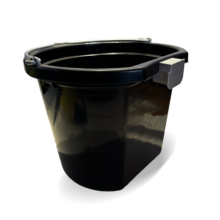 Stable Gear, 14 Quart Plastic Bucket with Insert Block