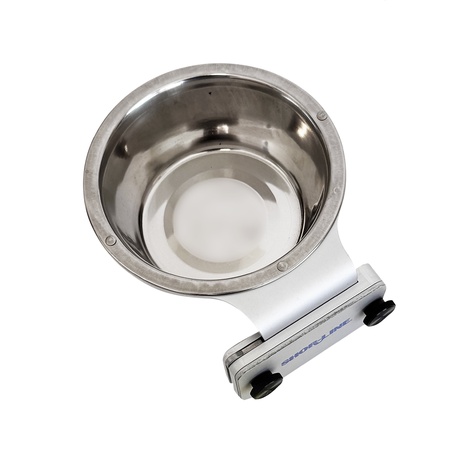 Shor-Line Brand, 1 Pint Stainless Steel Bowl with Aluminum Yoke System Shor-Line P/N: 041.0017.33