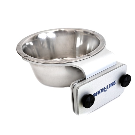 Shor-Line Brand, 1 Pint Stainless Steel Bowl with Aluminum Yoke System Shor-Line P/N: 041.0017.33