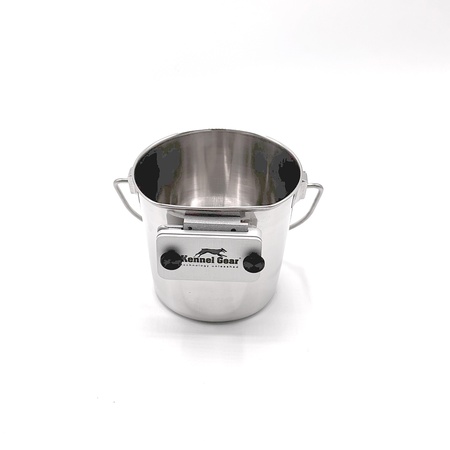 Kennel Gear, 1 Quart Stainless Steel Pail System