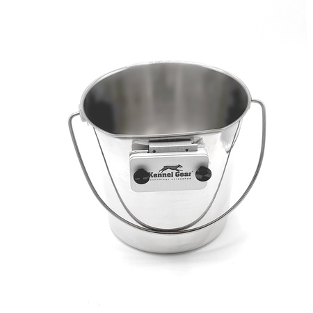 Kennel Gear, 6 Quart Stainless Steel Pail System