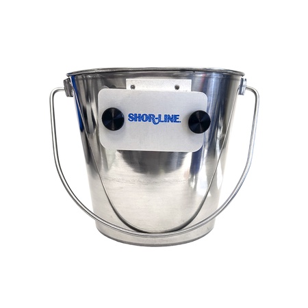 Shor-Line Brand, 6 Quart Stainless Steel Pail System