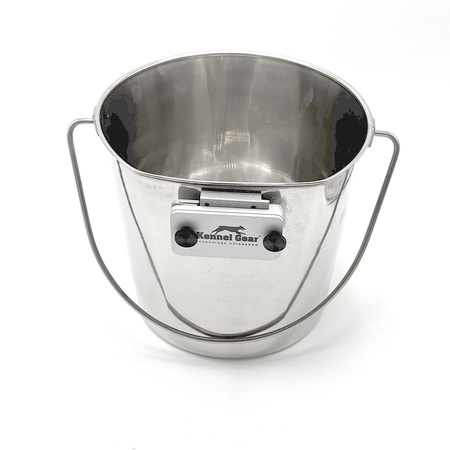 Kennel Gear, 9 Quart Stainless Steel Pail System