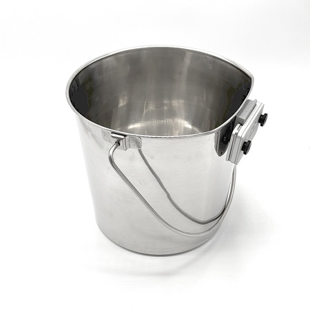 Kennel Gear, 9 Quart Stainless Steel Pail System