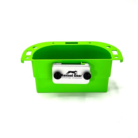 Kennel Gear, Supply Caddy with .5" Bar Mount System - Green