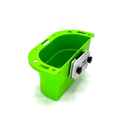 Kennel Gear, Supply Caddy with .5" Bar Mount System - Green