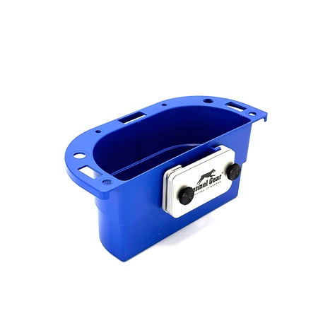 Kennel Gear, Supply Caddy with .5" Bar Mount System - Blue