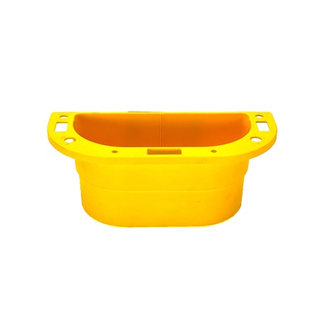 Kennel Gear, Supply Caddy with .5" Bar Mount System - Yellow