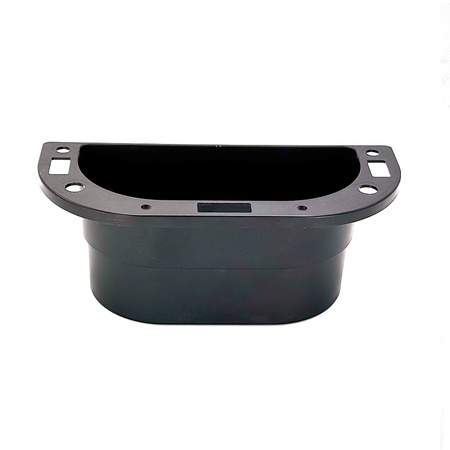 Kennel Gear, Supply Caddy with .5" Bar Mount System - Black