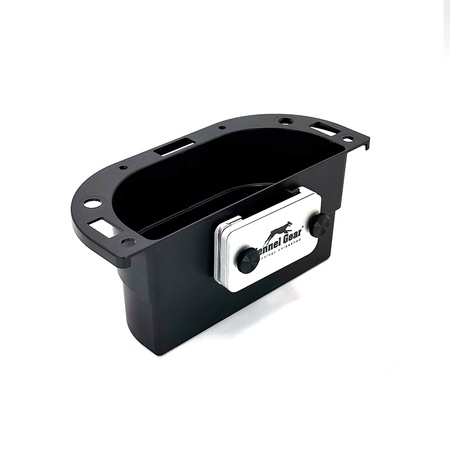 Kennel Gear, Supply Caddy with .5" Bar Mount System - Black